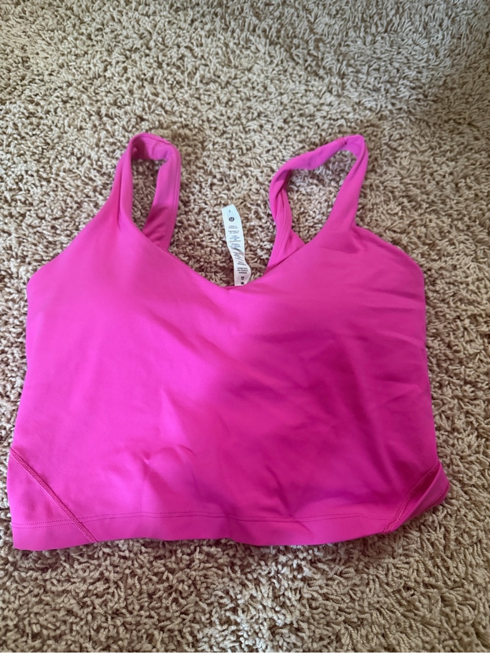 lululemon pink align tank